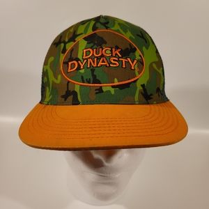 Duck Dynasty camouflage trucker hat cap snap back made in 2013